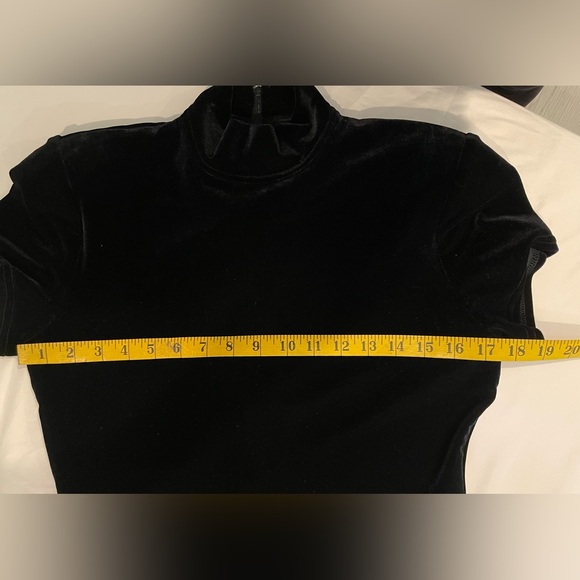 VINTAGE 90s Y2K Cache Velvet Satin Gown Dress - Picture 8 of 10